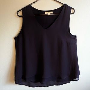 Navy Blue Tank Top
